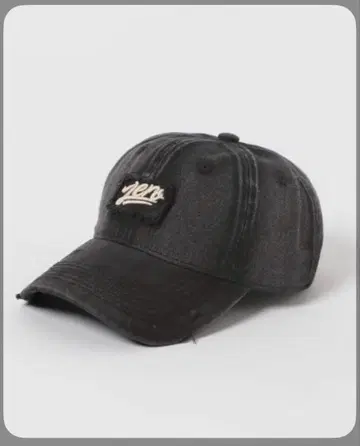 지나시스 로고 워시드 캡