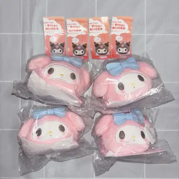 산리오 고기만두 마스코트 봉제 인형 마이멜로디