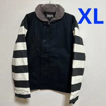 새상품 XL 스컬웍스 자켓 스트라이프