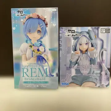 Re: 제로 렘 브라이드 메이드 에밀리아 피규어 세트