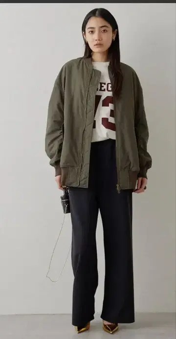 윔 가젯 나일론 트윌 MA-1 카키