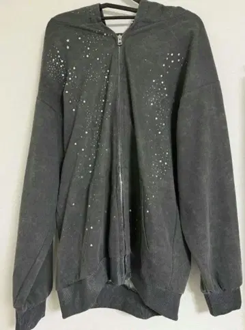 글리터 플래닛 스우시 집 후디 기크풍