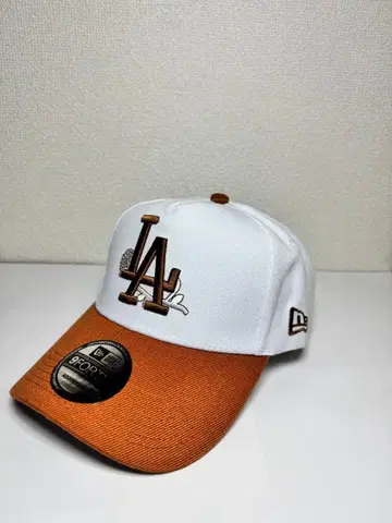 로스앤젤레스 다저스 캡 화이트/브라운