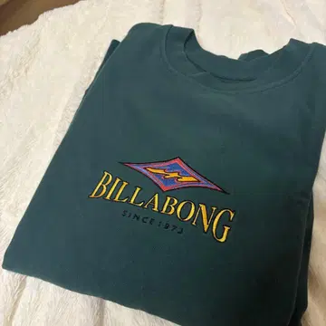 [ 미사용 ] BILLABONG RIDGE CREW 트레이닝복 S 그린