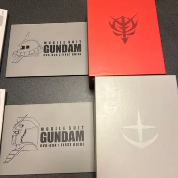 모빌슈트 건담 DVDBOX1 2 초회 한정판 + 피규어