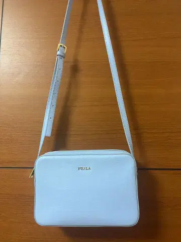 [ 새상품급 ] FURLA 릴리 숄더 카메라백 스카이블루