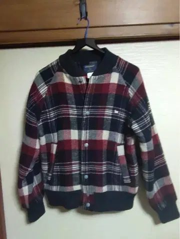 울리치 플란넬 봄버 자켓