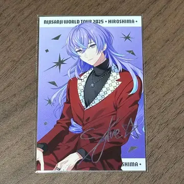 니지산지 SitR 히로시마 폴라로이드 호시미치 쇼 금박 레어