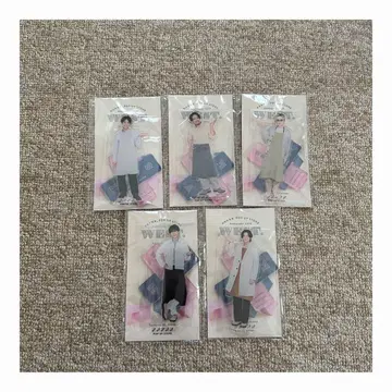 WEST. POP UP STORE 아크릴 스탠드 5종 세트