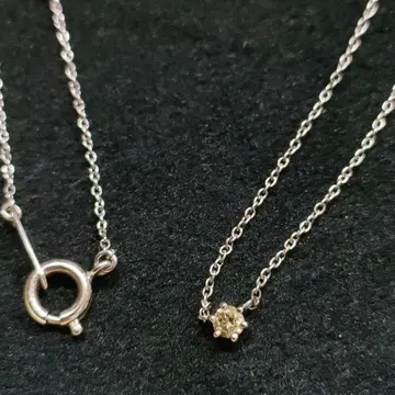 CO23 다이아몬드 목걸이 Ps 각인 있음