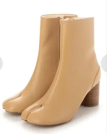 새상품 EVOL 오픈 토 부츠 지퍼 포함