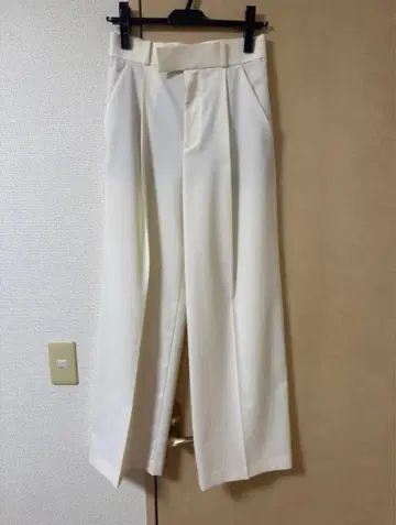 NOBLE 에스테르 트윌 스트레치 슬랙스 팬츠