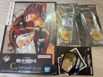 데스노트 제일복권 4점 세트 멜로 니아