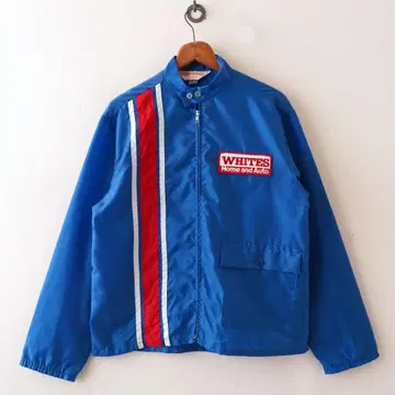 새상품급 advertising racing nylon jacket M