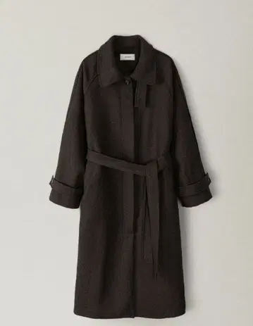 OHOTORO 더블린 코트 브라운 롱 코트