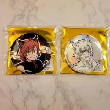 문호 스트레이독스 난자 홀로 캔뱃지 나카하라츄야 2점