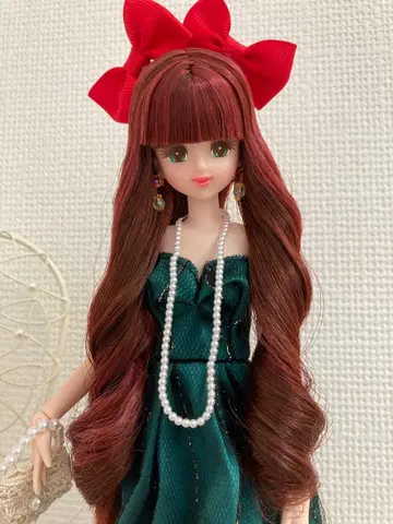 마리 오타노시미 인형 리카짱 캐슬 인형 의류 채색 부츠