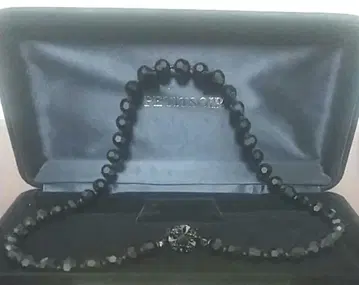 새상품급 도쿄 소와르 블랙 목걸이