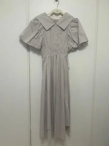 snidel 볼륨 슬리브 셔츠 원피스