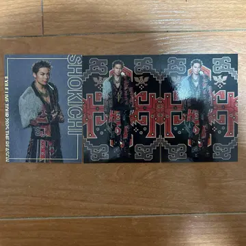 EXILE SHOKICHI 포토 카드 시크릿 세트