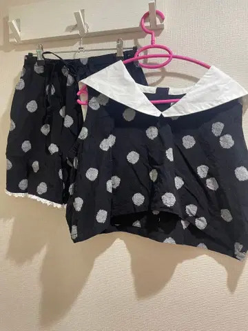 Katie MISS DOTTIE 세일러 상의 & 숏팬츠