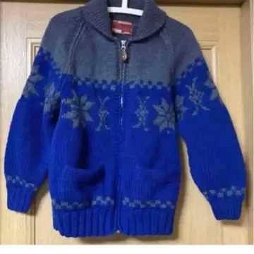 PLEVO 코위찬 니트 집업