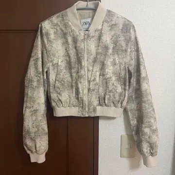 [ 새상품급 ] ZARA 크롭 봄버 자켓 블루종 MA-1