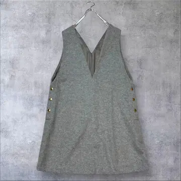 새상품급 어반리서치 로쏘 레이어드 샤기 미니 원피스