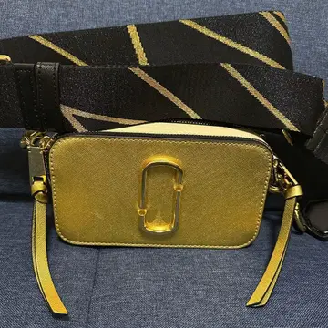 마크제이콥스 더스냅샷 골드 숄더백