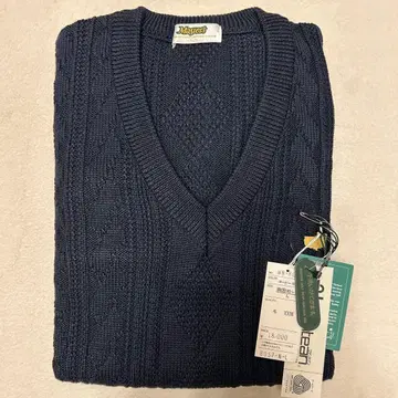 네이비 L 사이즈 니트 스웨터