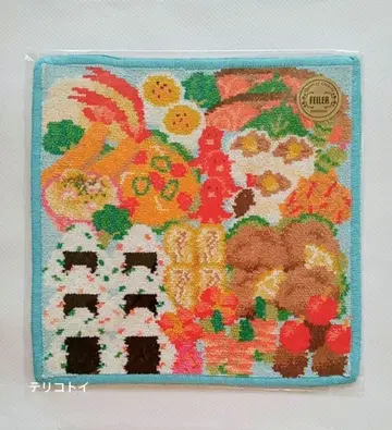 FEILER 페이러 손수건 와쿠와쿠 벤토 신품 미사용