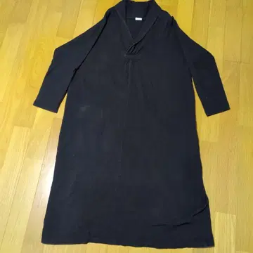 ichi 블랙 원피스 V넥