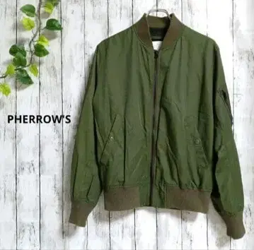 새상품급 페로우즈 MA-1 타입 그랑크루 블루종 자켓 점퍼