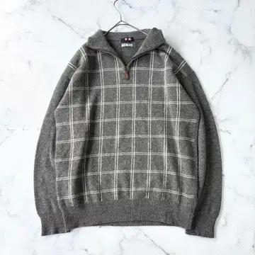 인기 VAN JACKET 하프 지퍼 스웨터 LL