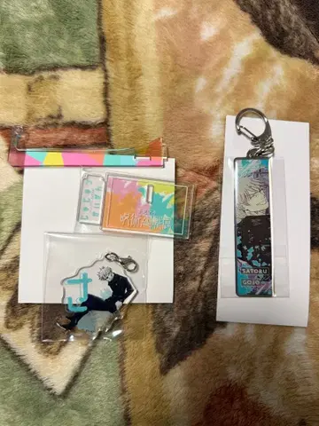 주술회전전 고죠 사토루 유랏토 피규어 컬렉션 메탈 키링