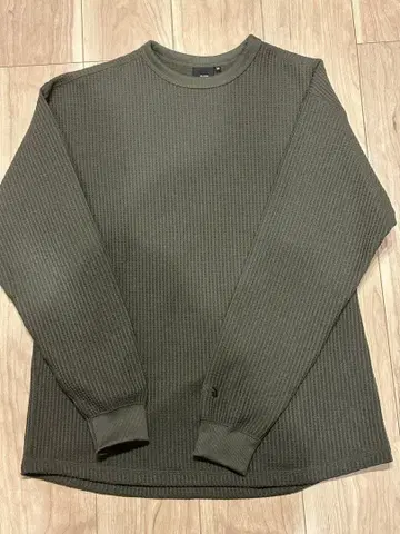 롱 슬리브 웜 와플 크루 M ( NT62436 )