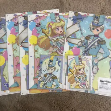 아이돌타임 프리파라 쇼고 유이 클리어 파일 5세트+브로마이드