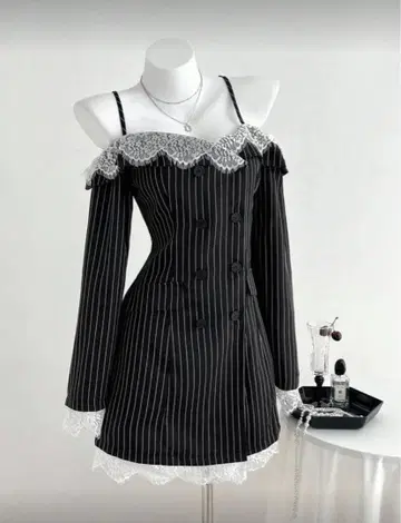 miu 계 패션 왕홍 원피스