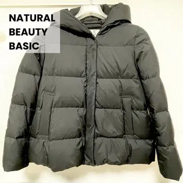 [ NATURAL BEAUTY BASIC ] 다운 자켓 S 블랙