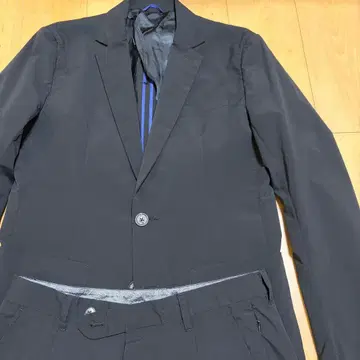 1 piu 1 uguale 트래블러 나일론계 셋업 블랙