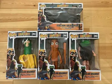 이탈리아 레인 로트 피규어 4체 세트