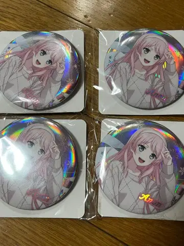 뱅드림 2024 Winter 캔뱃지 치하야 아논 4개