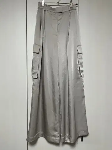 anuans 새틴 카고 팬츠 사이즈 S