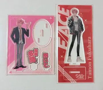 레어 타몬군 이마 돗치!? 후쿠하라 타몬 아크릴 스탠드 콜라보 카페