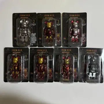 INFINITY IRONMAN 베어브릭상 7종 세트