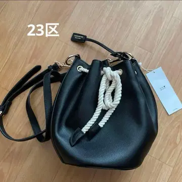 [ CLASSY. 6월호 게재 ] 23구 숄더백 로프 버킷 백