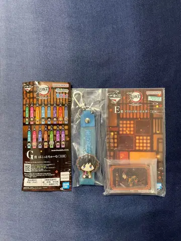 귀멸의 칼날 제일복권 언니의 원수 아크릴 키링 퐁퐁 참 토미오카 기유 1