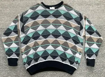 COOGI 쿠지 멀티 컬러 니트 스웨터