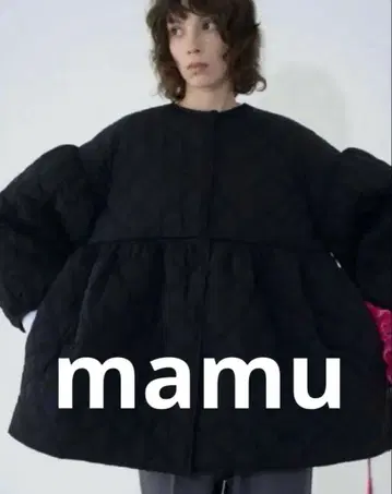 [ mamu onlind ] 퀼팅 다운 자켓