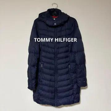 새상품급 TOMMY HILFIGER 라이트 다운 코트 M 사이즈